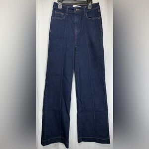 ORAIJE PinTuck Wide Leg Jeans